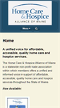 Mobile Screenshot of homecarealliance.org